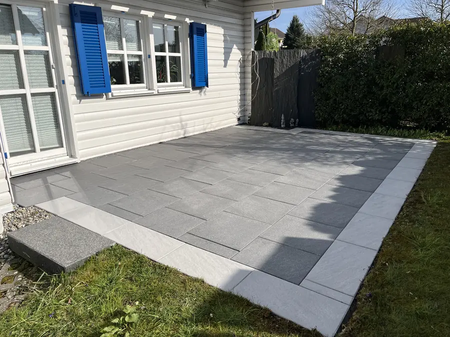 Terrasse in Pfullendorf nach der Sanierung